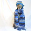 W 015 Knitted Multicolour Scarf